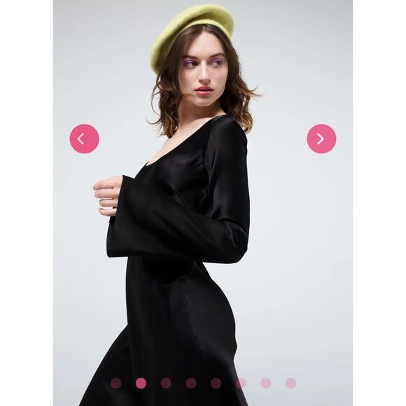 Rezek Studio Martini Dress Jet Back Size XS - Picture 1 of 9